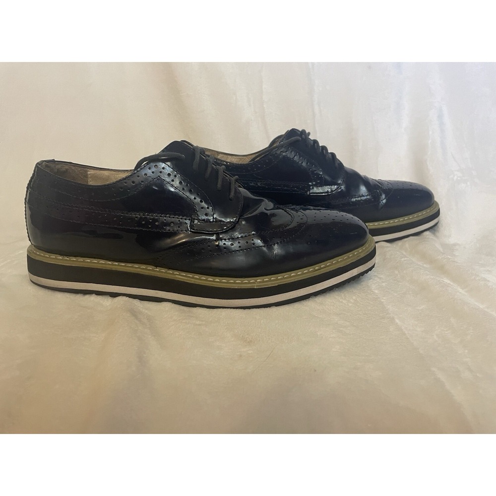 Angelino Blue Antony Brogue Oxford mens Dress Shoes 43‎ EU